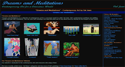 Desktop Screenshot of dreamsandmeditations.com